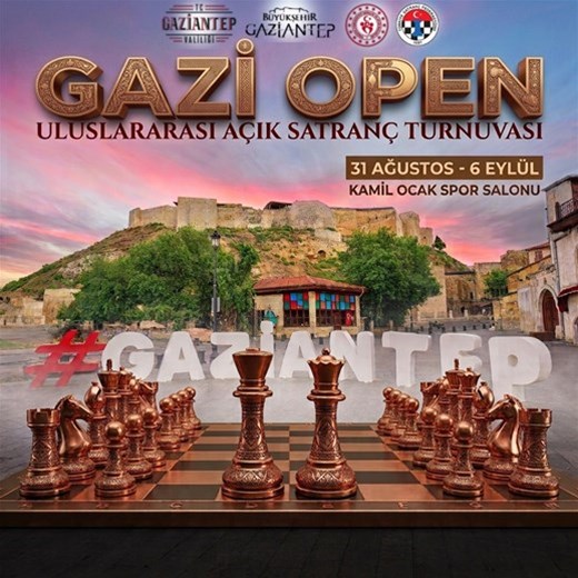 GAZİANTEP’TE BÜYÜK SATRANÇ HEYECANI BAŞLIYOR! 